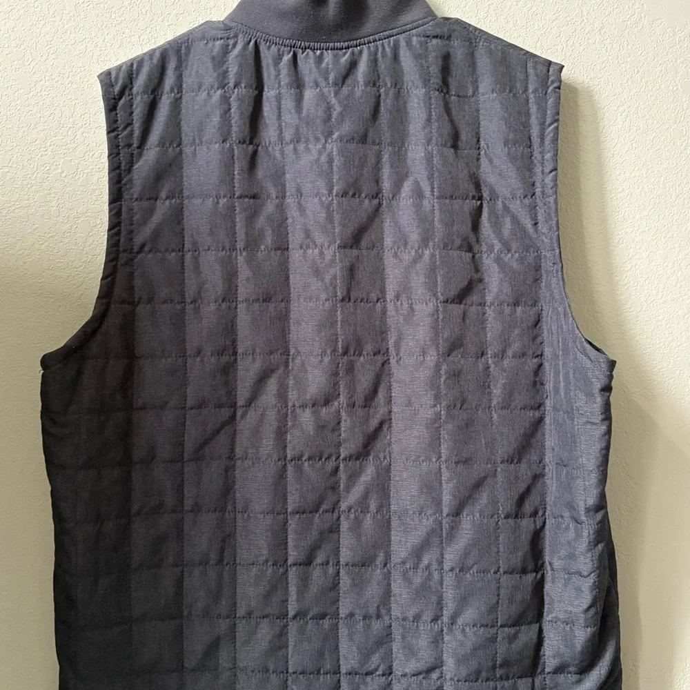 CON.STRUCT‎ Quilted Vest Preppy Outdoors Golf Country Club Career Office Granola